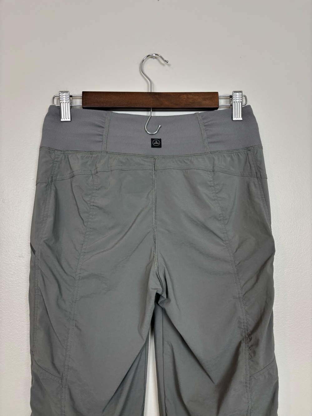 Prana Pants Womens XS Grey Koen Mid Rise Stretch Outdoors Hiking Regular Fit - Picture 5 of 9